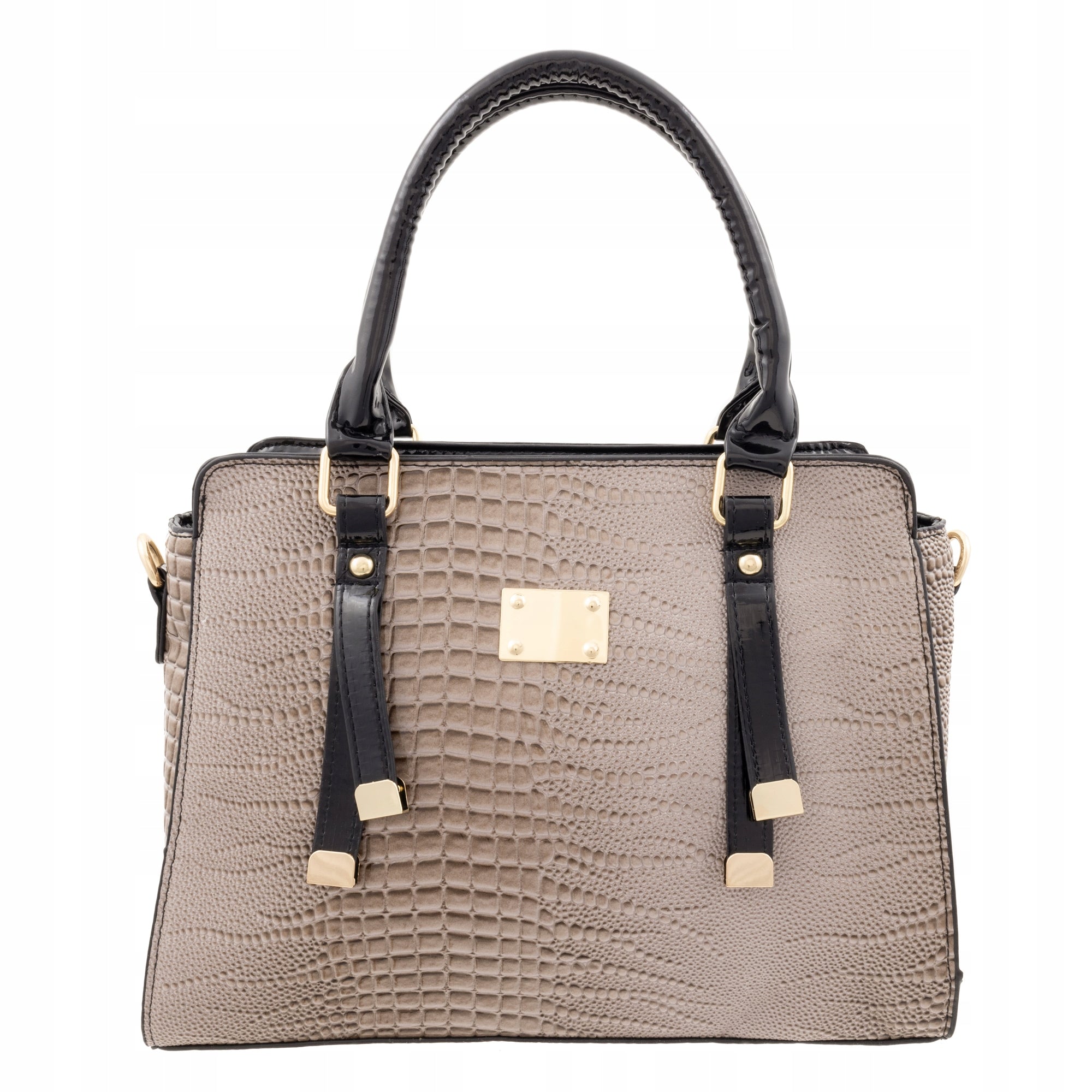 Elegante Handtasche Schlangenmuster